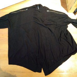 Ladies M.Studio 4XL Black Cardigan